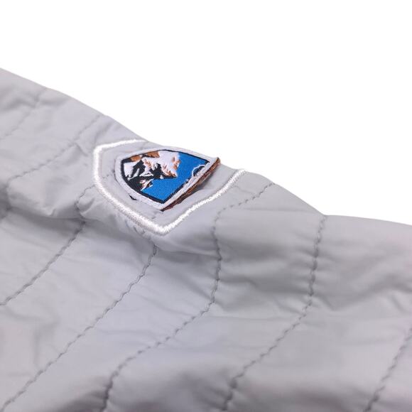 Kuhl Firefly Jacket Light Gray Insulated Full Zip Outdoor Hiking - Picture 13 of 14